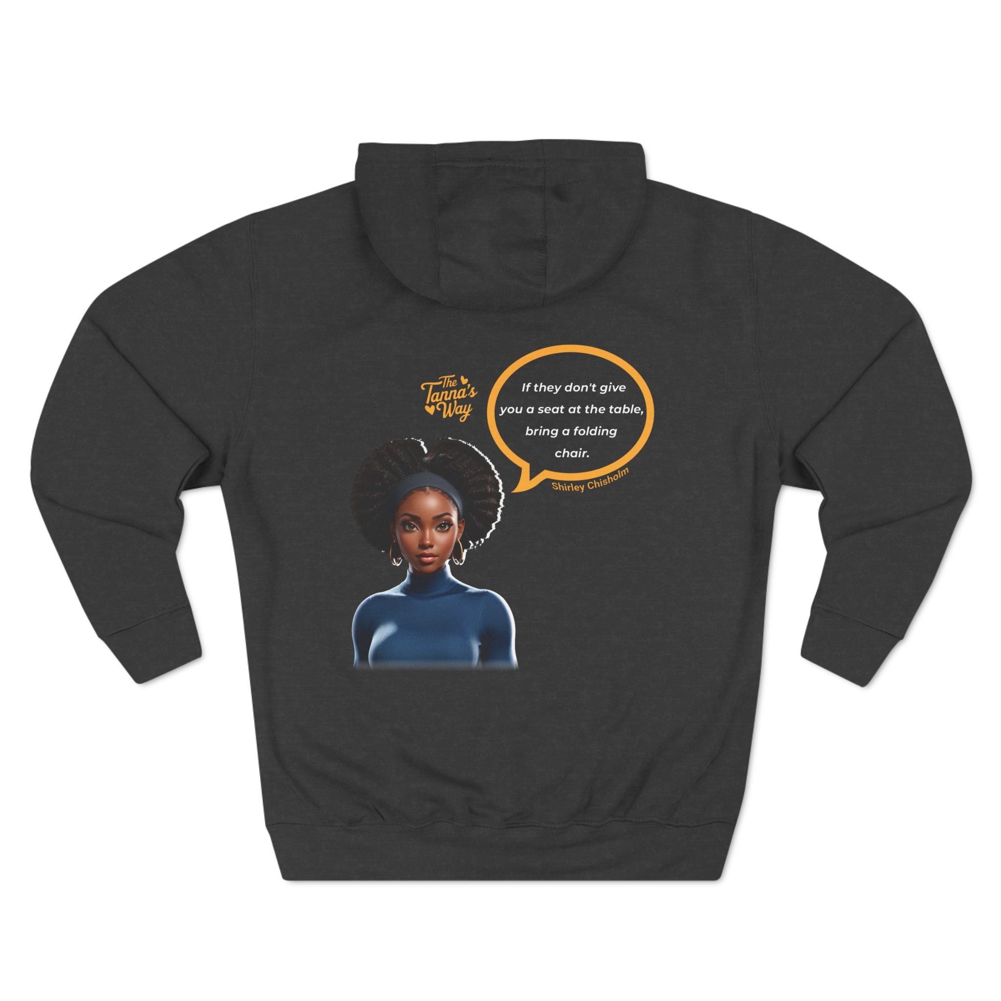 Shirley Chisholm 2 | Three-Panel Fleece Hoodie